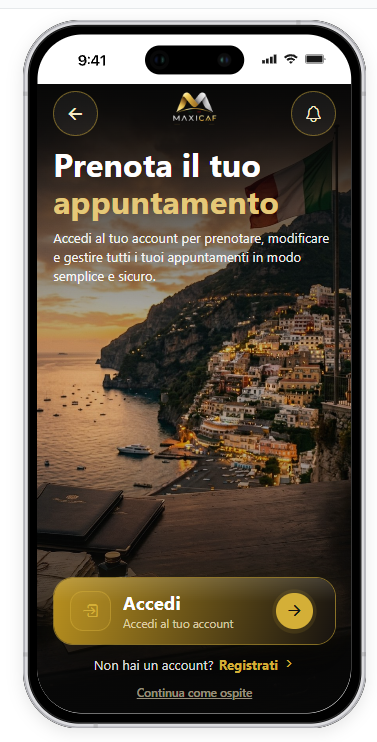 Calendario Appuntamenti in Sede